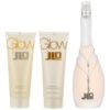 Glow by Jennifer Lopez (Gift Sets) for Perfume For Women – 100ml EDT Perfume (Minyak Wangi, 香水) + 75ml Body Lotion + 75ml Shower Gel