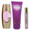 Gold by Guess (Gift Sets) for Perfume For Women – 75ml EDT Perfume (Minyak Wangi, 香水) + 200ml Body Lotion + 15ml Mini